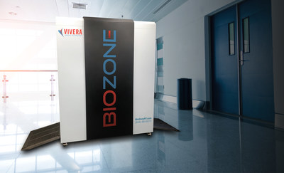 BIOZONE device in hospital corridor