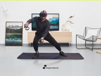 Supernatural allows users to workout in the world’s most beautiful destinations within the imprint of their living room.