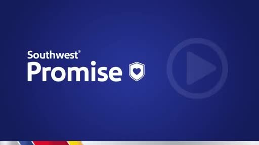 The Southwest Promise and our cabin air filtration process supports Customers throughout their travel journey.