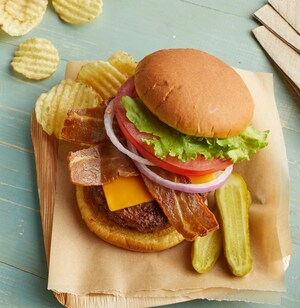 Sweet Earth® Launches Plant-Based Bac'n Cheezeburger in Foodservice, First Debuting in Partnership with The University of Massachusetts