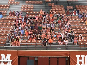 University of Texas Athletics teams with Ricoh to bring football fans to the stadium in the form of printed cutouts