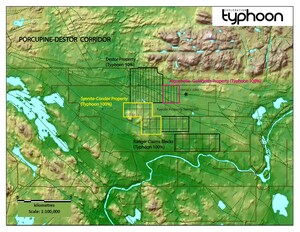 Typhoon Confirms Interim Board and Acquires the "Syenite Condor" Property