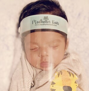 Non-Profit Foundation 'Madhatter Knits' on Mission to Protect Preemies and Infants During COVID-19 Pandemic - One Tiny Face Shield at a Time