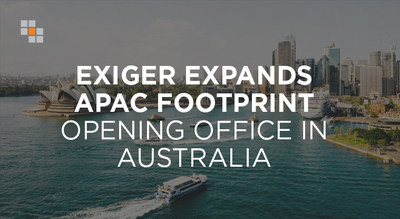 Exiger, the GRC firm transforming the global fight against financial crime and fraud, has opened its eleventh office in Sydney, Australia to address growing demand for its technology-enabled solutions purpose-built to manage complex regulatory and risk issues at scale.