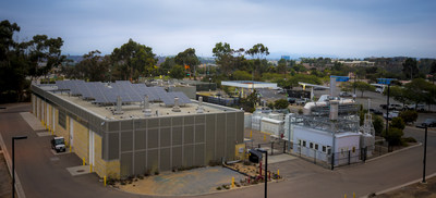 Aerial view of UC San Diego’s microgrid and batteries. Photo: Erik Jepsen / UC San Diego