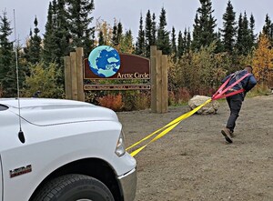 World-Class Endurance Athlete Mike McCastle Pulls 2.5-ton Truck Ten Miles Through Arctic Circle Continuing his "12 Labors" Project
