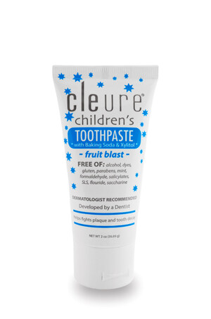 Cleure, the #1 Dermatologist Recommended Oral Care Brand, Announces Upcoming Launch of Safe, Fluoride-Free Children's Toothpaste