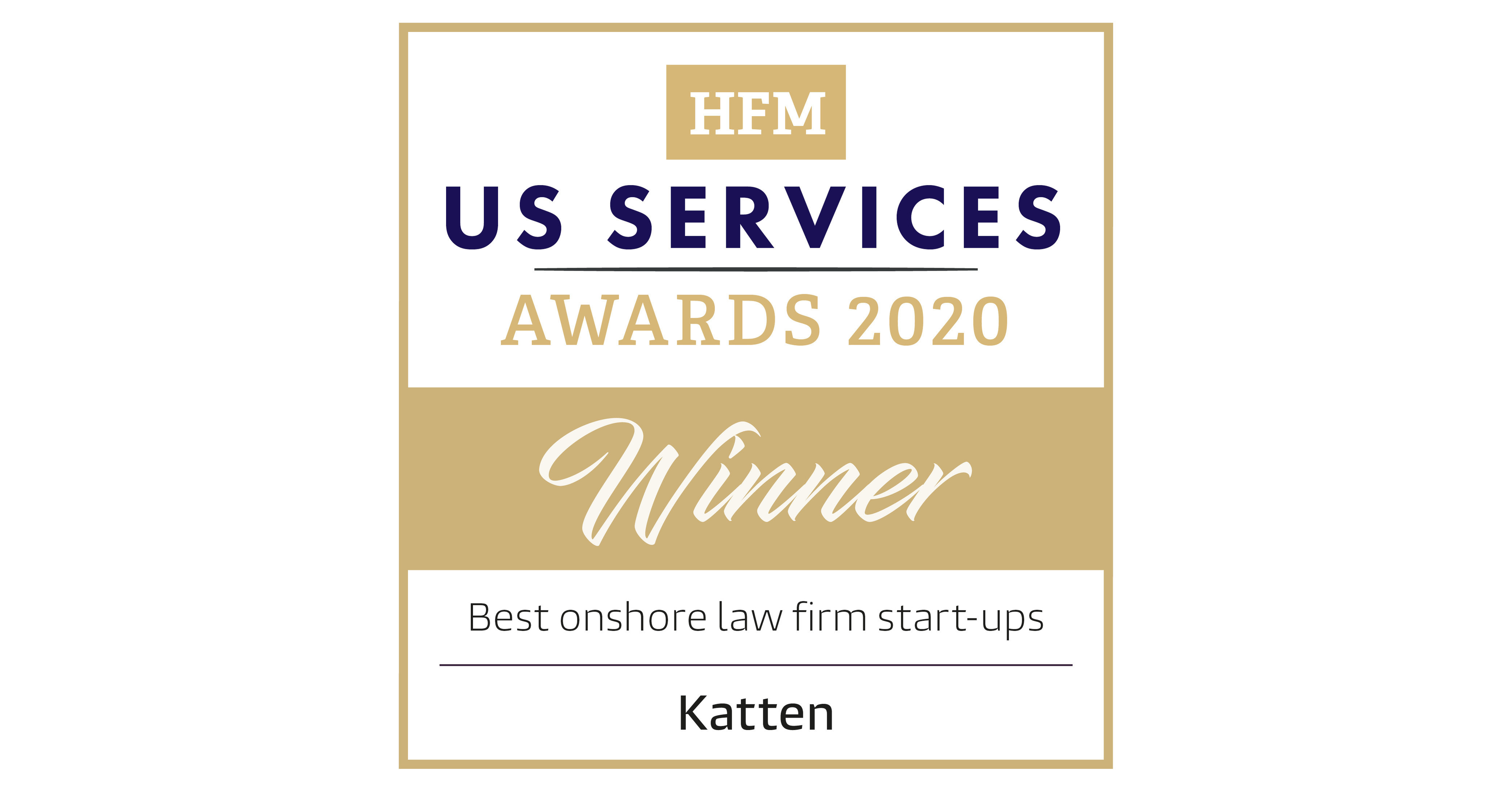 Katten Named Among Best Law Firms in Hedge Fund Industry During HFM US