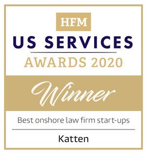 Katten Named Among Best Law Firms in Hedge Fund Industry During HFM US Service Awards 2020