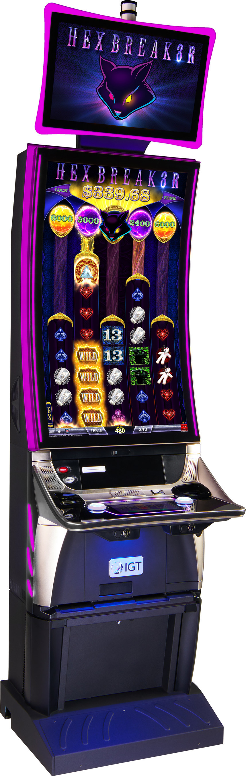 Hex breaker casino games