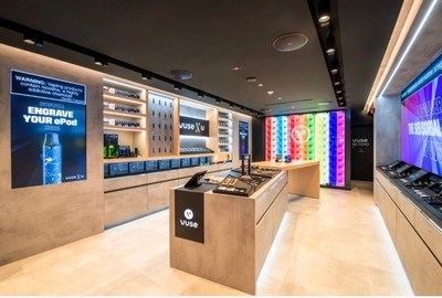 Imperial Tobacco Canada's new retail store in Toronto will offer adult consumers a full-range of VUSE vapour products. (CNW Group/Imperial Tobacco Canada)