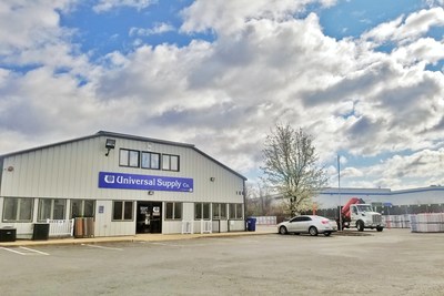 US LBM has opened a new Universal Supply location in Manchester, Conn.