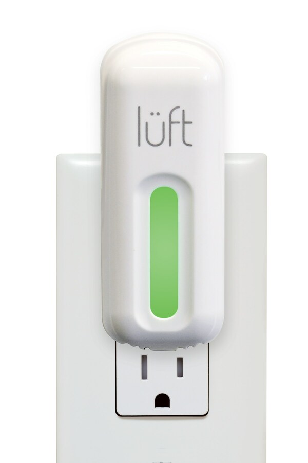 lüft™ Plug-in, Long-Term Indoor Air Quality and Radon Monitor from SunRADON