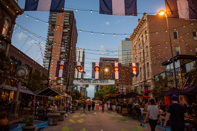 Denver is headed in to an exciting fall season full of blockbuster exhibitions, safely reopened attractions and creative outdoor dining options, like the historic Larimer Square pictured here - all with attention to community health and wellbeing. (Credit: Nikki A. Rae Photography)