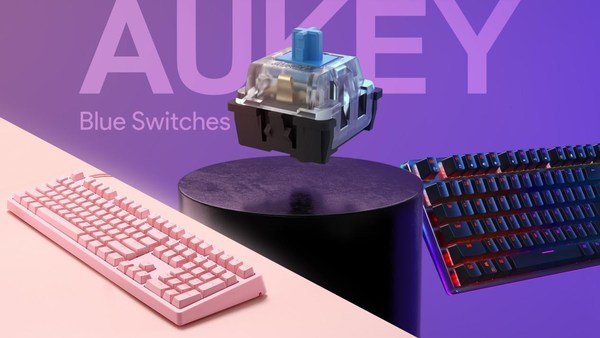 AUKEY KM-G12 & KM-G15 RGB Mechanical Gaming Keyboards