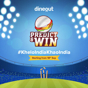 Dineout celebrates the onset of cricket season with their 4th edition of 'Predict &amp; Win', promotes #KheloIndiaKhaoIndia