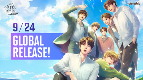 Netmarble announced global launch of an all-new BTS based interactive social game BTS Universe Story.