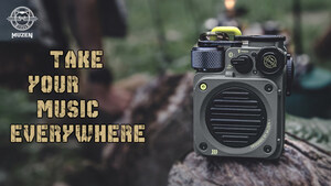 Muzen Announces Launch of a Wild Mini - Rugged Retro Wireless Speaker for Outdoor Adventures