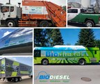 Biodiesel-Powered Vehicles Wrap and Roll