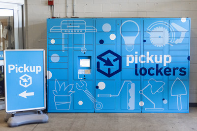 Lowe’s announces plans to install pickup lockers at all U.S. stores by the end of March 2021.