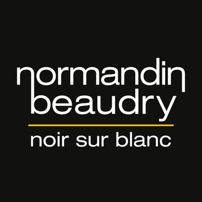 Logo de Normandin Beaudry - noir sur blanc (Groupe CNW/Normandin Beaudry)