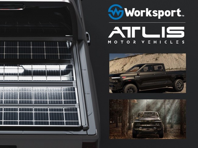 ATLIS Motor Vehicles signs agreement with solar truck bed cover manufacturer