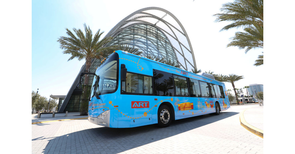 Anaheim Transportation Network Electric Buses to Save an Estimated $4.8 Million in Fuel Costs with Fleet Charge Management Services from AMPLY Power