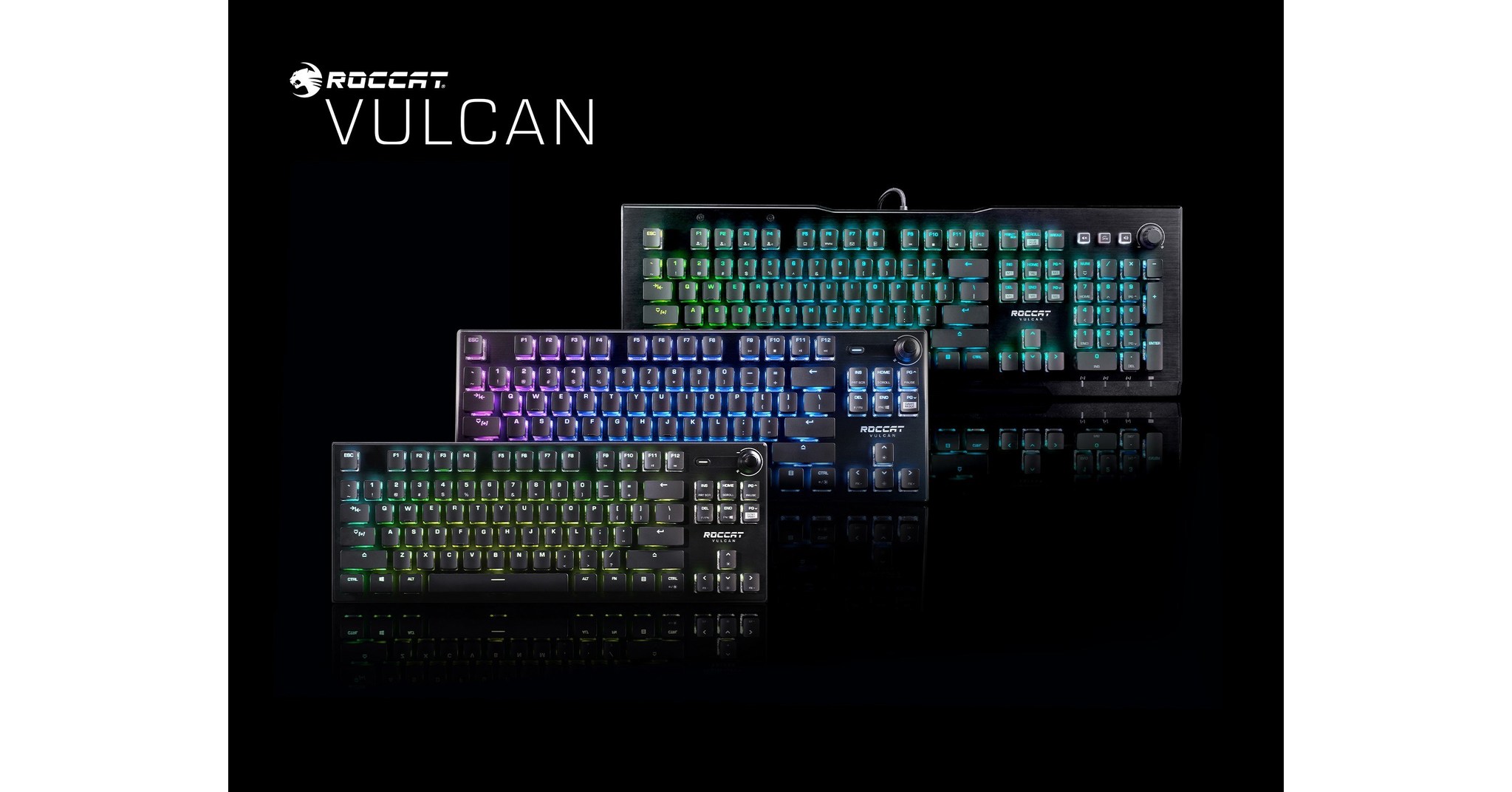 Roccat Debuts Performance Optical Switches Plus New Variants Of Its Award Winning Vulcan Series Pc Gaming Keyboards