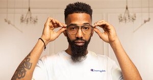 New eyewear capsule by Champion® available online exclusively at GlassesUSA.com with prescription and lens customization options