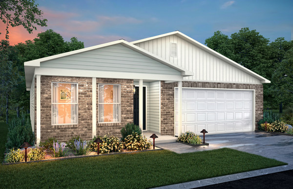 Single-story floor plan in Marion, IN | Villas of Fox Run, new homes by Century Complete