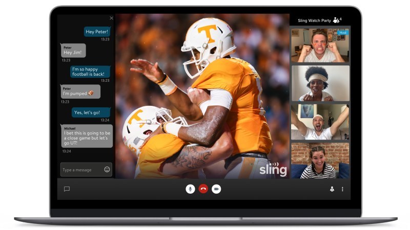 Sling Tv Becomes First Pay Tv Service To Launch Watch Party Feature With Video And Text Chat Sep 23 2020