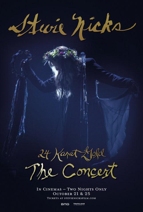 Stevie Nicks 24 Karat Gold The Concert - Official Poster - In Cinemas October 21 & 25