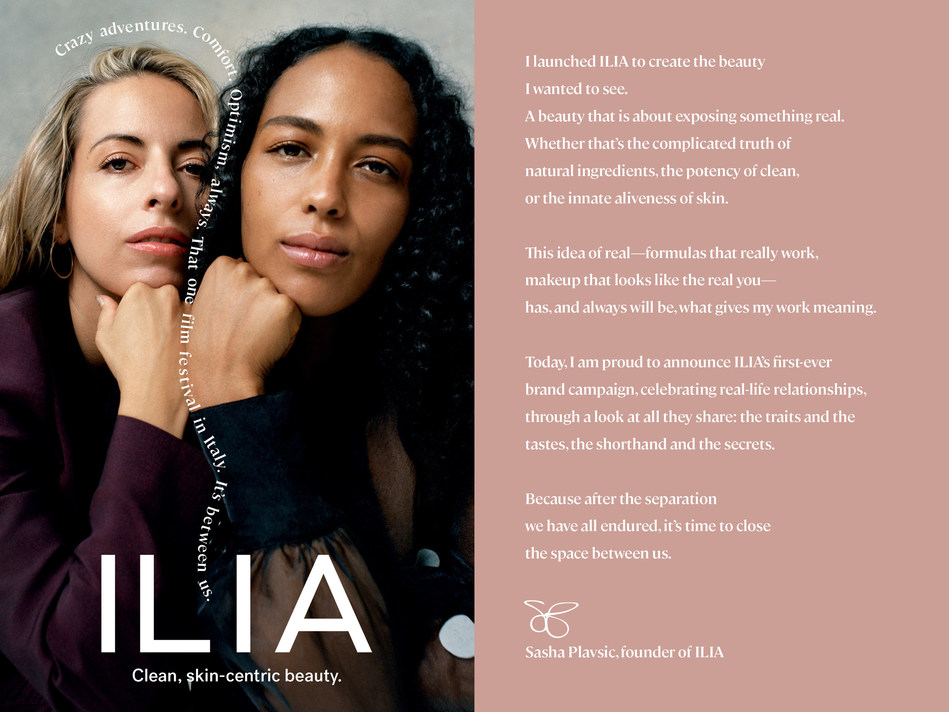 BETWEEN US The First Brand Campaign from ILIA Beauty Virtual