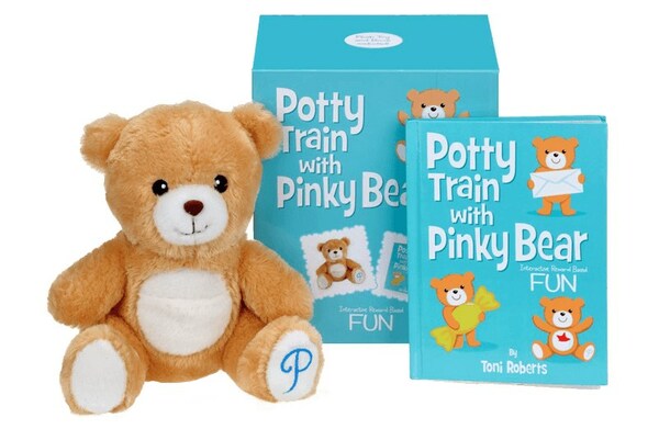 Potty Train with Pinky Bear® Potty-Training Kit
