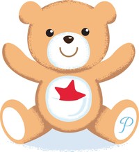 Potty Train with Pinky Bear® Logo