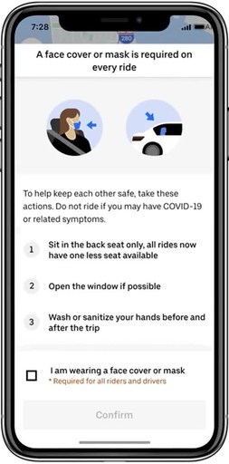 Rider Mask Verification Feature Now Available for All Uber Riders in Canada &amp; The U.S.