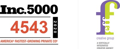 Eff Creative Group Appears on the Inc. 5000 List Joining the Mere 5 Percent of Companies That Make the List 4 Times, Ranking No. 4543