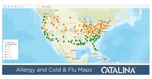Catalina Launches Interactive Cough, Cold &amp; Flu and Allergy Heat Maps to Track Flare-Ups Nationwide