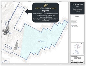 ESV Resources Enters Into Agreements to Acquire Past Producing Guia Antigua Silver Project and Zancudo Silver-Gold Project In Colombia. Name Change to Denarius Silver Corp.