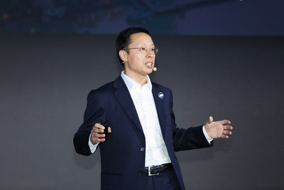 Discurso de Richard Jin, presidente da Linha de Produtos de Transmissão e Acesso da Huawei (PRNewsfoto/Huawei)