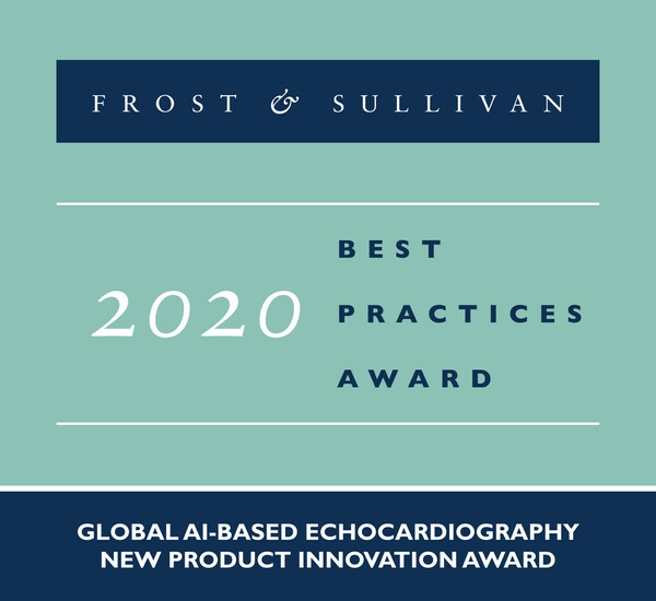 2020 Global AI-based Echocardiography New Product Innovation Award