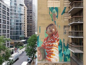 Kashi Joins Forces With United Nations And Street Art For Mankind On NYC Mural