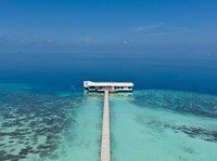 O MURAKA - a primeira residência submarina do mundo na Conrad Maldives Rangali Island (PRNewsfoto/Hilton)