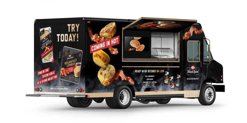 Hormel Black Label Breakfast Food Truck Takes New Products On The Road