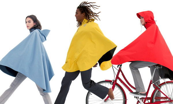 Cleverhood's new Rover rain capes designed for style and performance. Well suited for new trends in active transportation worldwide.