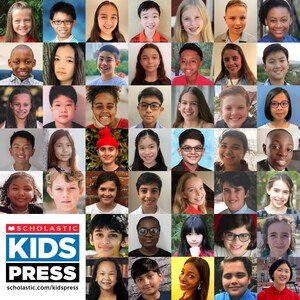 Scholastic Kids Press Chooses 45 Kid Reporters to Cover "News for Kids, By Kids"