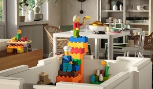 Play, Display and Replay: IKEA and the LEGO Group introduce BYGGLEK - a creative solution that intertwines play and storage