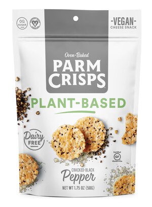 ParmCrisps Launches Plant-Based, Dairy-Free Cheese Crisps