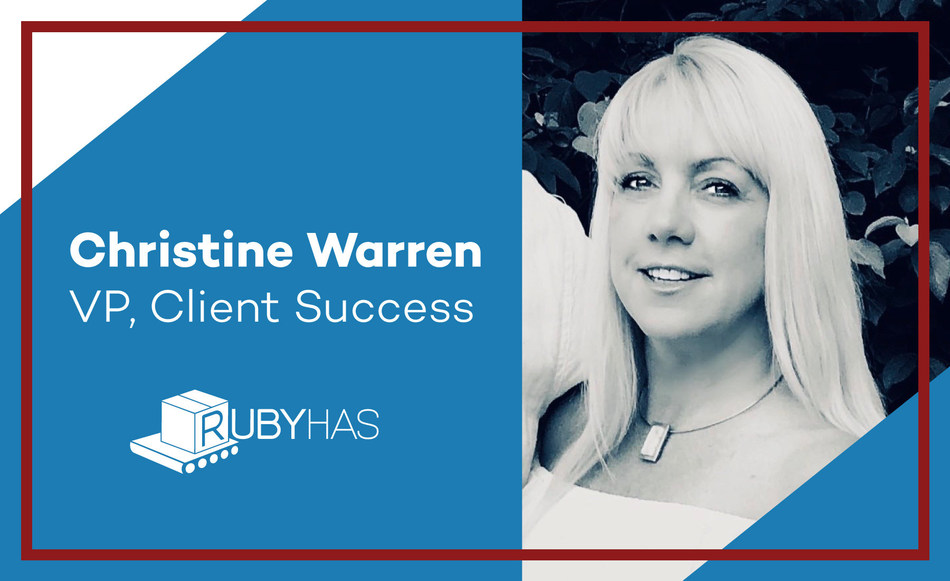 Christine Warren joins Ruby Has Fulfillment as Vice President, Client Success