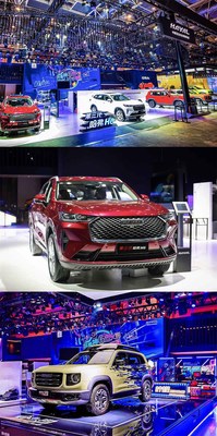 GWM Showcases Its Signature 3rd Gen HAVAL H6 and HAVAL Dagou at Auto China 2020.